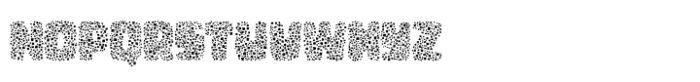 Sheepwool Blot Rough Font UPPERCASE