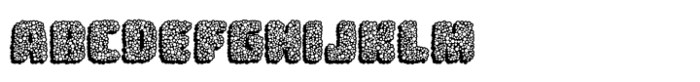 Sheepwool Blot Shadow Font UPPERCASE