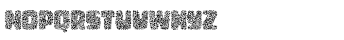 Sheepwool Blot Font UPPERCASE