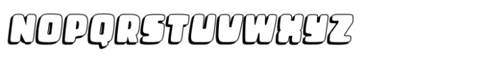 Sheepwool Italic Shadow Font LOWERCASE