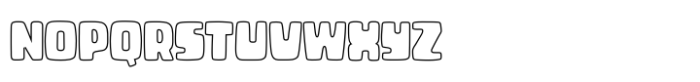 Sheepwool Outline Font UPPERCASE