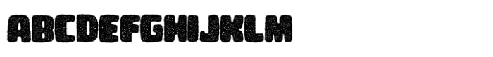 Sheepwool Scatter Rough Font UPPERCASE