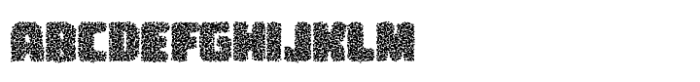 Sheepwool Speckle Font UPPERCASE