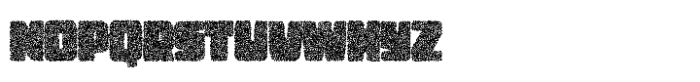 Sheepwool Stipple Font UPPERCASE