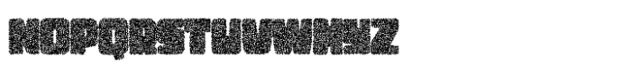 Sheepwool Stipple Font LOWERCASE