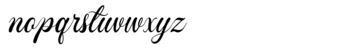 Sheilaria Font LOWERCASE