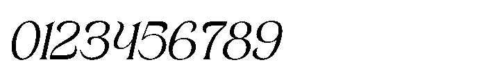 Sheilina Italic Font OTHER CHARS