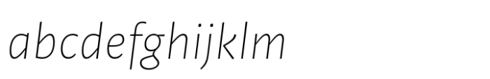 Shelf Thin Italic FONT