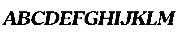 Shelian Hard Contrast Exp Italic Font UPPERCASE