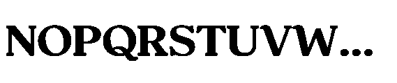 Shelian Hard Contrast Expanded Font UPPERCASE
