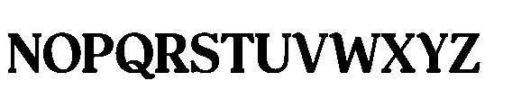 Shelian Hard Contrast Regular Font UPPERCASE