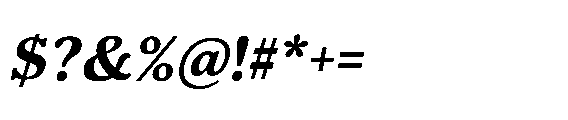 Shelian Hard Contrast Sem Exp Italic Font OTHER CHARS
