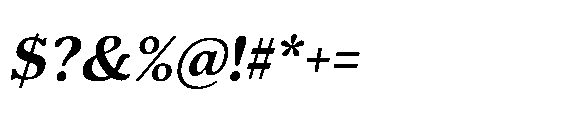 Shelian Hard Sem Exp Italic Font OTHER CHARS