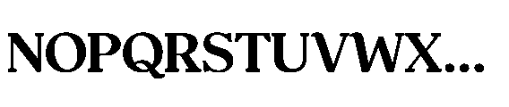 Shelian Hard Semi Expanded Font UPPERCASE
