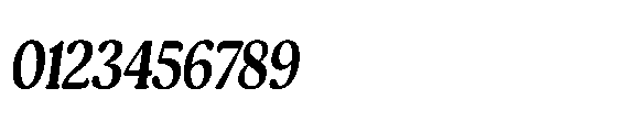 Shelian Soft A Condensed Italic Font OTHER CHARS