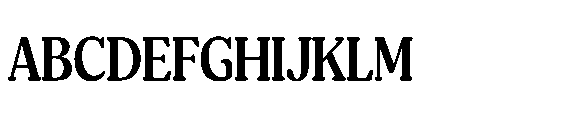 Shelian Soft A Condensed Font UPPERCASE
