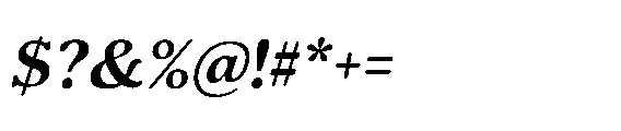 Shelian Soft A Sem Exp Italic Font OTHER CHARS