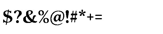Shelian Soft A Semi Expanded Font OTHER CHARS
