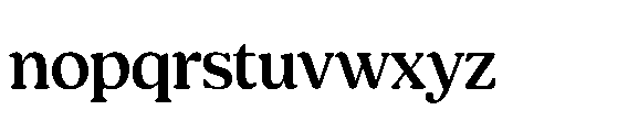 Shelian Soft A Semi Expanded Font LOWERCASE