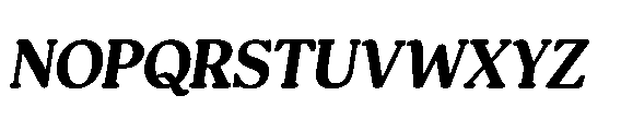 Shelian Soft AContrast Italic Font UPPERCASE