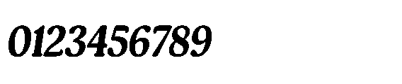 Shelian Soft AContrast Sm Condensed Italic Font OTHER CHARS