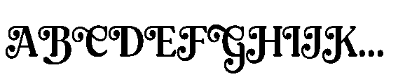 Shelian Soft B Condensed Font UPPERCASE