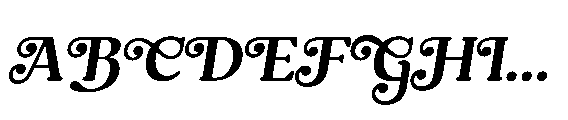 Shelian Soft B Italic Font UPPERCASE