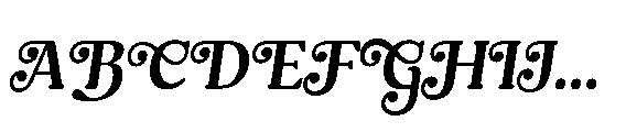 Shelian Soft B Semi Condensed Italic Font UPPERCASE