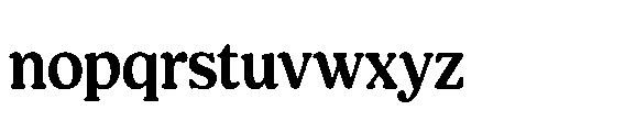 Shelian Soft BContrast Regular Font LOWERCASE