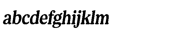 Shelian Soft BContrast Sm Condensed Italic FONT
