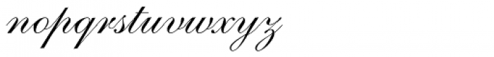 Shelley Volante Script Font LOWERCASE