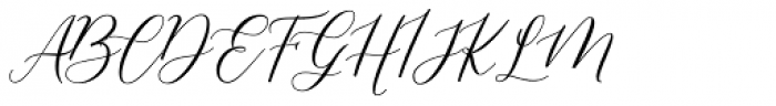 Shelline Regular Font UPPERCASE
