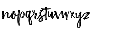 Shellow Brush Regular Font LOWERCASE