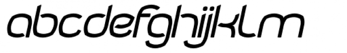Shelter Italic Font LOWERCASE