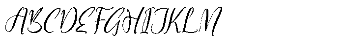 Shelter Natural Italic Font UPPERCASE