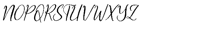 Shelter Natural Italic Font UPPERCASE