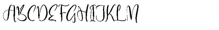 Shelter Natural Regular Font UPPERCASE