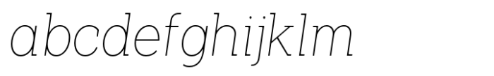 Shemekia Thin Italic FONT
