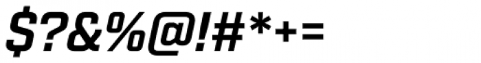 Shentox SemiBold Italic Font OTHER CHARS