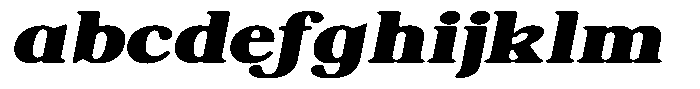 Shequan Soft Black Exp Italic FONT