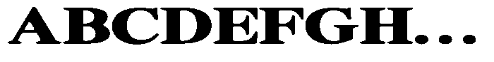 Shequan Soft Black Expanded Font UPPERCASE
