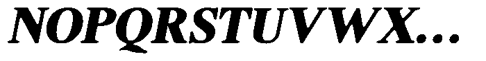 Shequan Soft Black Sem Condensed Italic Font UPPERCASE