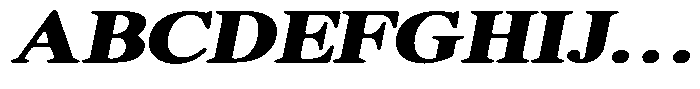 Shequan Soft Black Sem Exp Italic Font UPPERCASE