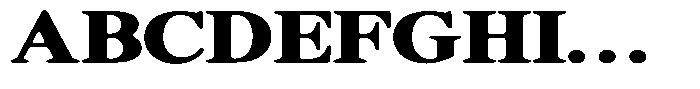 Shequan Soft Black Semi Expanded Font UPPERCASE