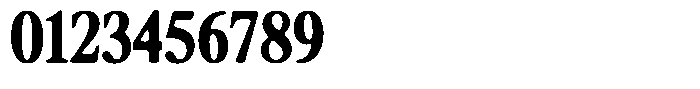 Shequan Soft Bold Condensed Font OTHER CHARS