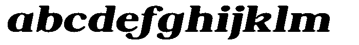 Shequan Soft Bold Exp Italic FONT