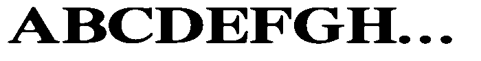 Shequan Soft Bold Expanded Font UPPERCASE