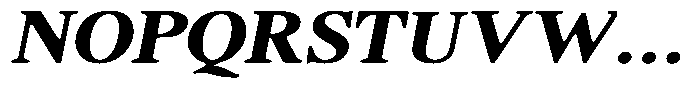 Shequan Soft Bold Italic Font UPPERCASE