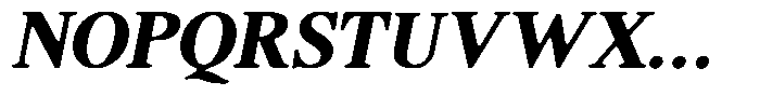 Shequan Soft Bold Sem Condensed Italic Font UPPERCASE