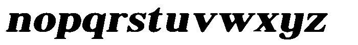 Shequan Soft Bold Sem Exp Italic Font LOWERCASE
